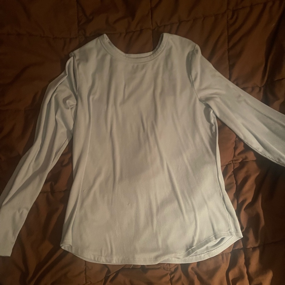 No Boundaries Classic sky blue Long Sleeve Top